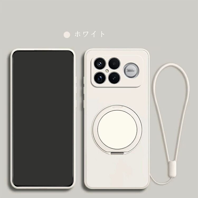 POCO F8 Pro ケース Ultra 耐衝撃 ストラップ付き TPU ソフトケース