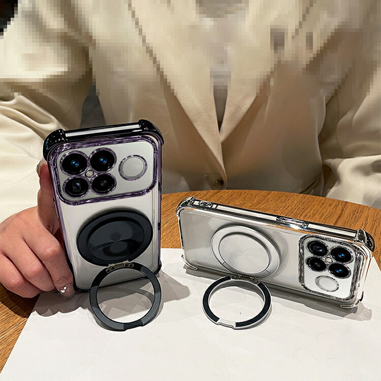 POCO F8 Pro クリア ケース Ultra 耐衝撃 レンズカバー付き 透明