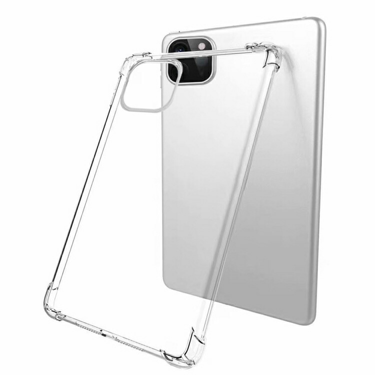 iPad Pro 11 2024 ケース PC+TPU クリアケース ipad pro クリアケース 11インチ 2024モデル 耐衝撃 カバー 透明 TPU