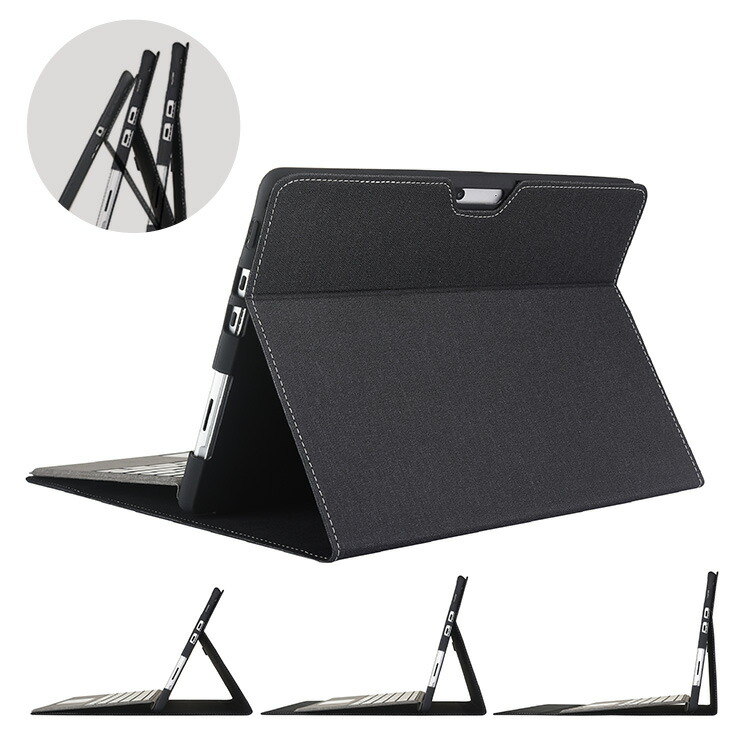 Surface Pro 8 (13インチ) ケース/カバー 手帳型 かわいい PUレザー