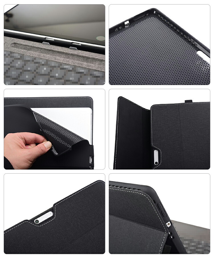 Surface Pro 8 (13インチ) ケース/カバー 手帳型 かわいい PUレザー