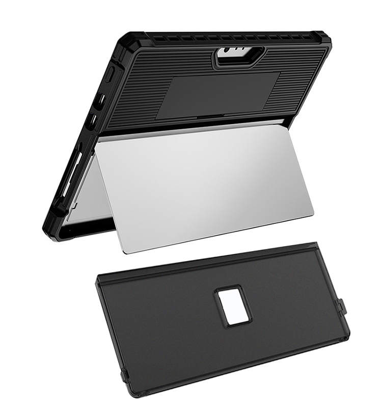 Surface Pro 8 ケース 耐衝撃 カバー TPU 耐衝撃ケース 片手持ち