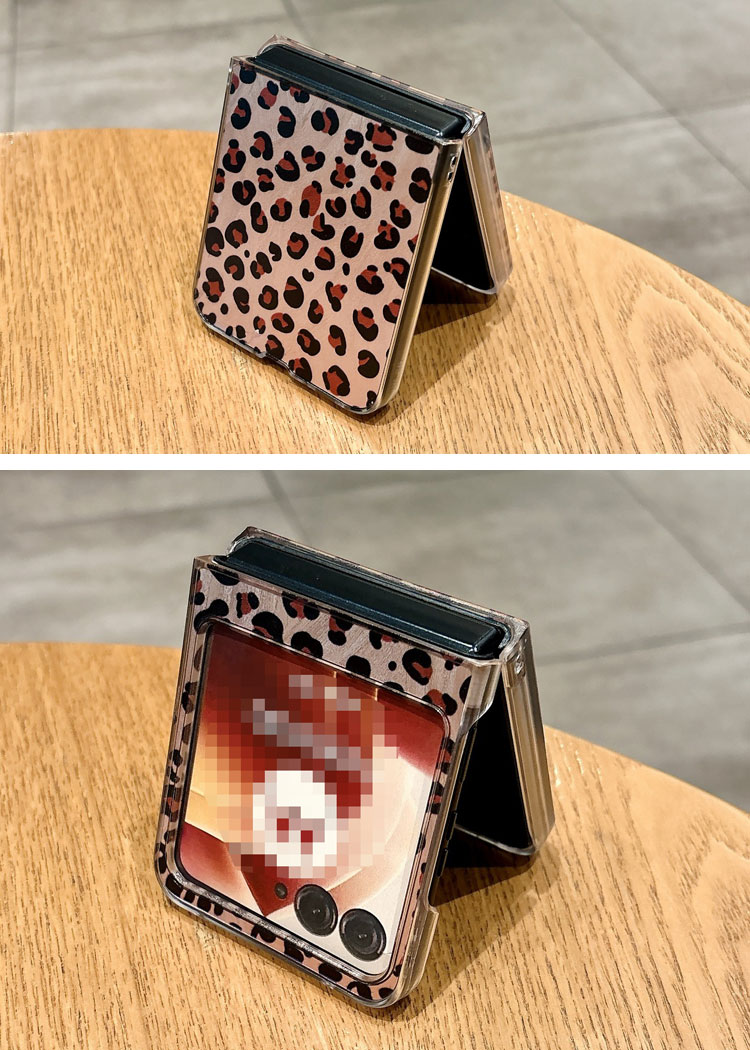 Razr 60/60s/60d ケース Razr60 Ultra カバー ヒョウ柄 折りたたみ型
