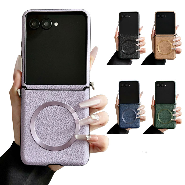 Razr 60/60s/60d �P�[�X Razr60 Ultra �ϏՌ� �J�o�[ Qi�[�d ���C�����X�[�d �Ή� PU���U�[ �܂肽���݌^ �V���v�� ������ Motorola ���g���[�� ���[�U�[60 / 60