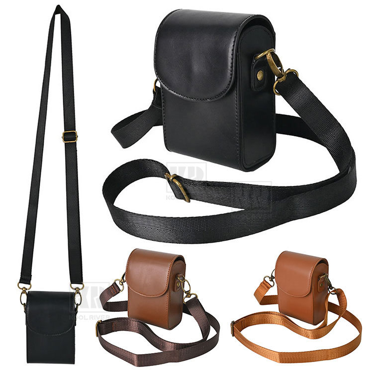 Insta Realishot DC5500 DC8300�Ή� WP9500 �P�[�X �J�o�[ �V�����_�[�X�g���b�v�t�� PU���U�[ ���f�B�[�X ���|�� �J�����o�b�O �J�����P�[�X ��������