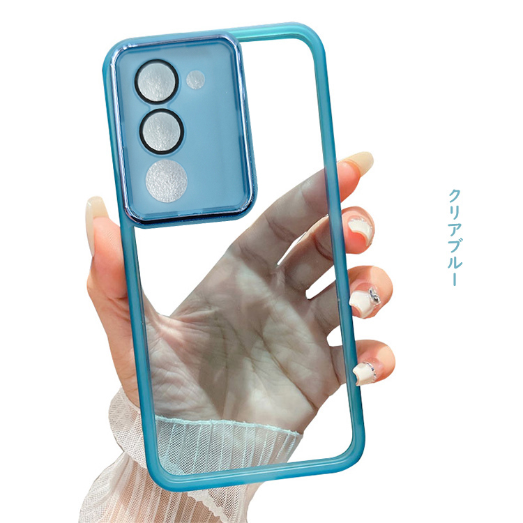 Redmi 15 5G ケース クリア カバー 透明 TPU ソフトケース 側面半透明