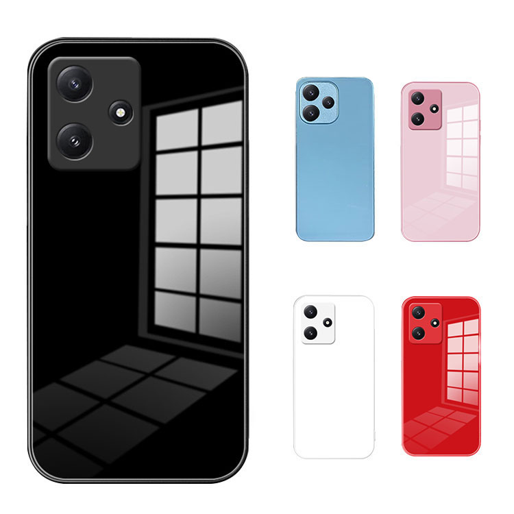 Redmi 12 5G �N���A�P�[�X Redmi Note 12R �J�o�[ �N���A ���� �w�ʋ����K���X ����TPU �P�[�X �V���I�~ ���h�~�[�m�[�g12R/���h�~ 12 5G ��������