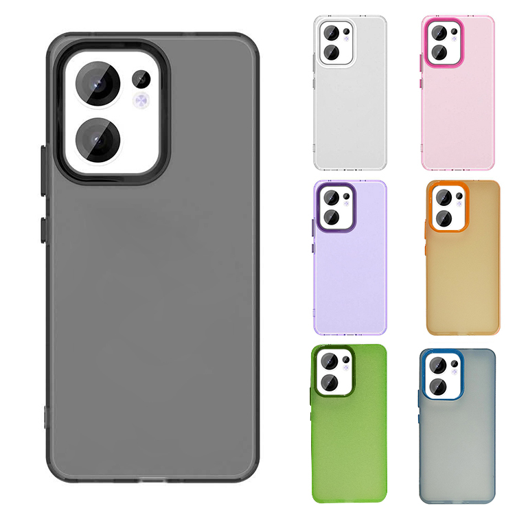 OPPO Reno13 A 本体 ＋ カバーケース OPPO Reno13 A クリアケース reno 13a カバー 半透明 背面マット TPU+