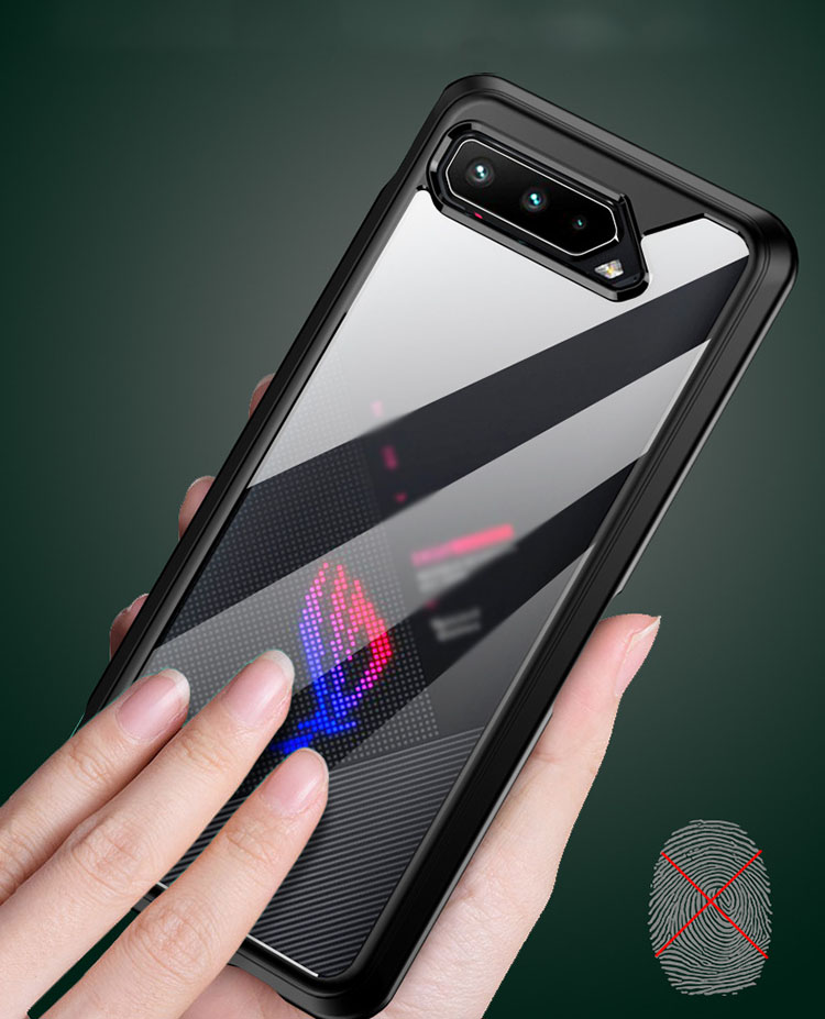 ASUS ROG Phone 5/5s/Phone 5 Ultimate ケース シンプル 背面透明 保護ケース 衝撃吸収 カバー エイスース ROG Phone 5/5s/Phone 5 Ultimate 頑丈ケース｜keitaicase｜03