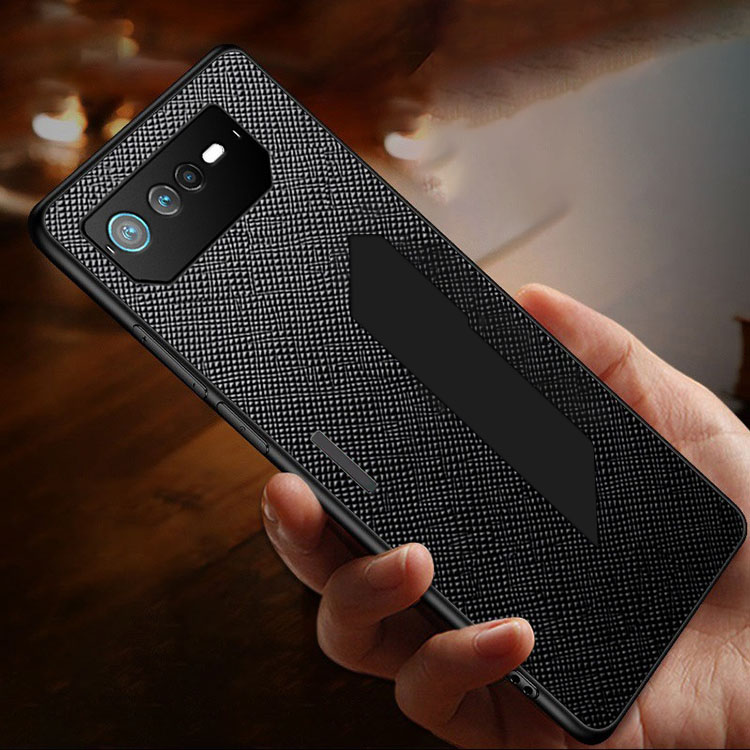 ASUS ROG Phone 6 ケース / カバー レザー調 エイスース アンドロイド
