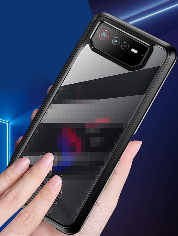 ASUS ROG Phone 6 クリア ケース 耐衝撃 カバー シンプル 背面透明 エイスース スマホケース おしゃれ スマホカバー スマートフォン ケース カバー｜keitaicase｜02