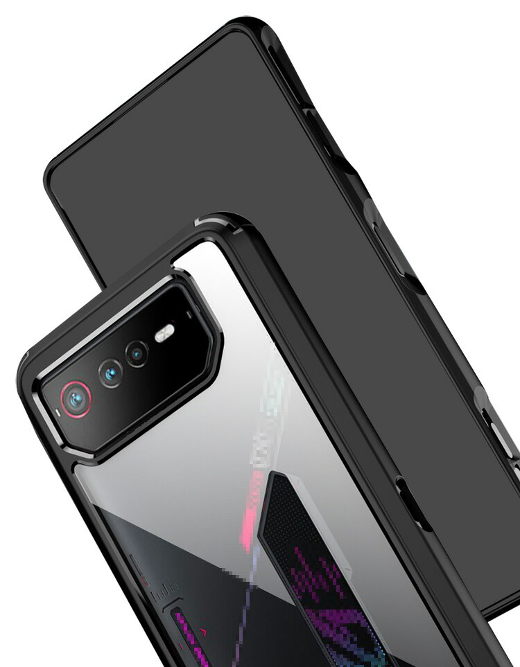 ASUS ROG Phone 6 クリア ケース 耐衝撃 カバー シンプル 背面透明 エイスース スマホケース おしゃれ スマホカバー スマートフォン ケース カバー｜keitaicase｜03