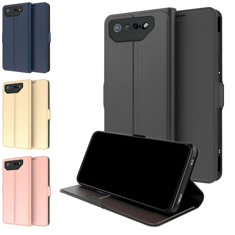 ASUS ROG Phone 7 �P�[�X �J�o�[ �蒠�^ PU���U�[ �X�^���h�@�\ �J�[�h���[ ���������� ������� PU���U�[�P�[�X �G�C�X�[�X ROG �t�H�� 7 �A���h���C�h