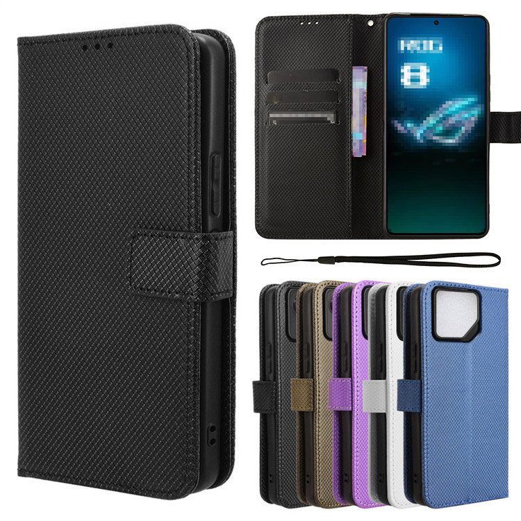 ROG Phone 8 �P�[�X ROG Phone 8 Pro �蒠�^ �X�^���h�@�\ �J�[�h���[ �X�g���b�v�t�� PU���U�[ �X�g���b�v�z�[���t�� ASUS �G�C�X�[�X ROG �t�H�� 8/8 �v��