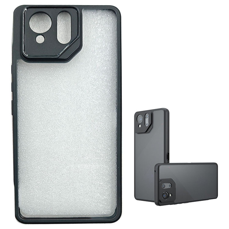 ROG Phone 8 �N���A �P�[�X ROG Phone 8 Pro �ϏՌ� �J�o�[ �w�ʓ��� �V���v�� ASUS �G�C�X�[�X ROG �t�H��8/8 �v�� �A���h���C�h �������� �������