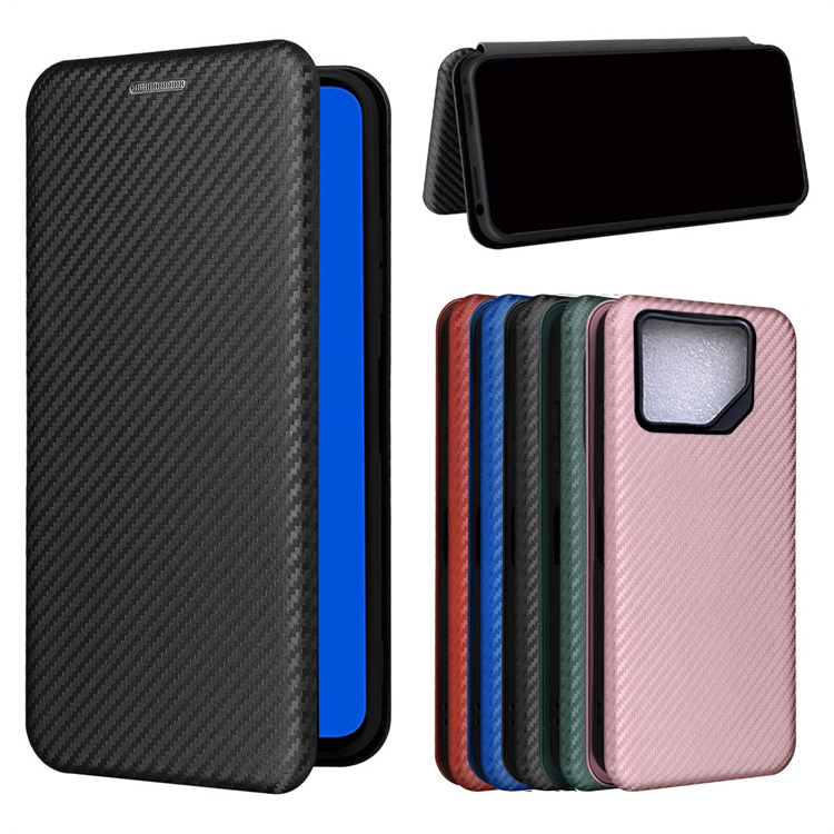 ROG Phone 8 �P�[�X �蒠�^ Phone 8 Pro �J�[�{���� �X�^���h�@�\ �X�g���b�v�t�� �J�[�h���[ PU���U�[ �X�g���b�v�z�[���t�� ASUS �G�C�X�[�X ROG �t�H��