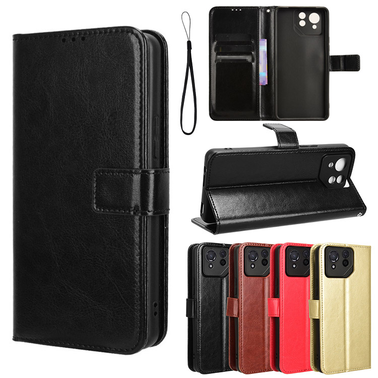 ROG Phone 8 �P�[�X ROG Phone 8 Pro �蒠�^ �X�^���h�@�\ �J�[�h���[ �X�g���b�v�t�� PU���U�[ �X�g���b�v�z�[���t�� ASUS �G�C�X�[�X ROG �t�H�� 8/8 �v��