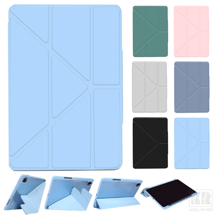 Insta REDMI Pad 2�Ή� 9.7 �P�[�X �I�[�g�X���[�v�@�\�t�� �蒠�^ �J�o�[ PU���U�[ �w�ʔ����� �y�����[ �X�^���h�@�\ �p �ی� �Ռ��z�� �V���v�� ����