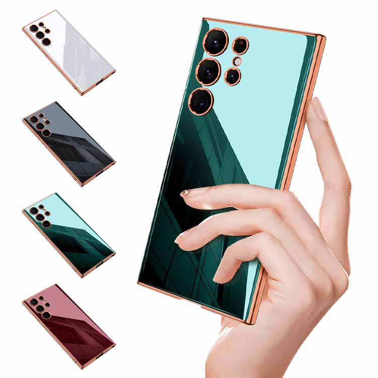Galaxy S23 �P�[�X �ϏՌ� �J�o�[ TPU ���b�L �P�[�X �V���v�� �A���h���C�h S23+/S23 Ultra �M�����N�V�[ S23/S23 �v���X/S23 �E���g��