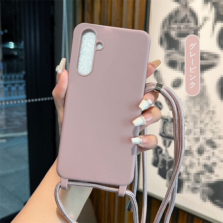クリア スマホショルダー ギャラクシー S23FE ケース カバー Magsafe用