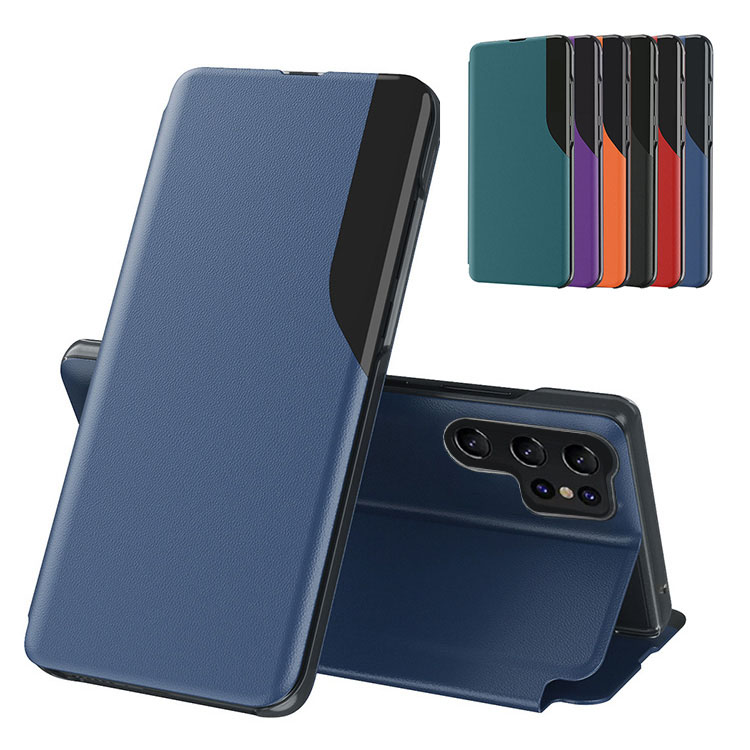 Galaxy S24 �P�[�X S24+/S24 Ultra �蒠�^ �J�o�[ ��܂� PU���U�[ �X�^���h�@�\ �蒠�^���U�[�P�[�X/�J�o�[ Samsung �T���X�� �M�����N�V�[ S24/S24
