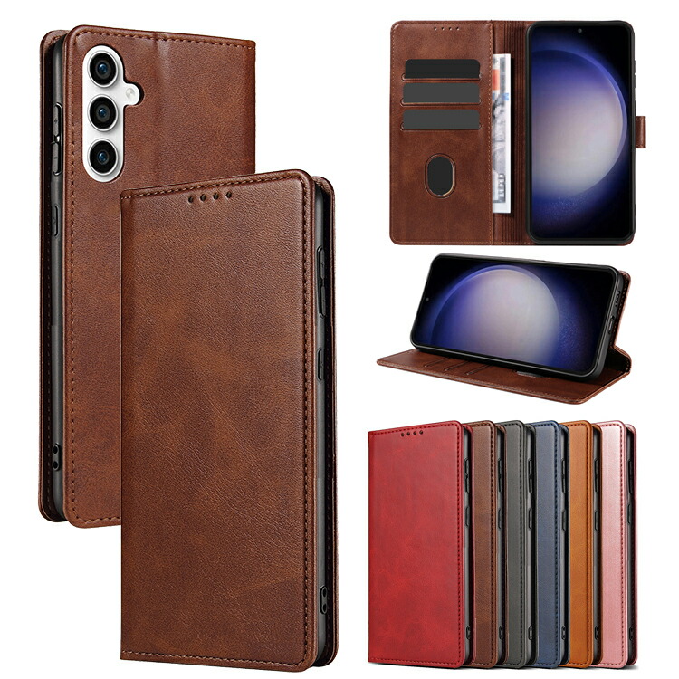 Galaxy S25 �P�[�X �蒠�^ S25+ S25 Ultra �蒠�^PU���U�[�P�[�X �X�^���h�@�\ �J�[�h���[ ���������� �X�g���b�v�� ������� Samsung �T���X��