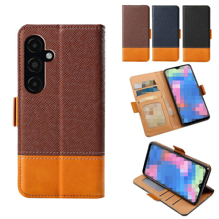 Galaxy S25 �P�[�X S25+/S25 Ultra �J�o�[ �蒠�^ PU���U�[ �J�[�h���[ �t�@�X�i�[�t���|�P�b�g �X�g���b�v�� Samsung �T���X�� �M�����N�V�[ S25/S25