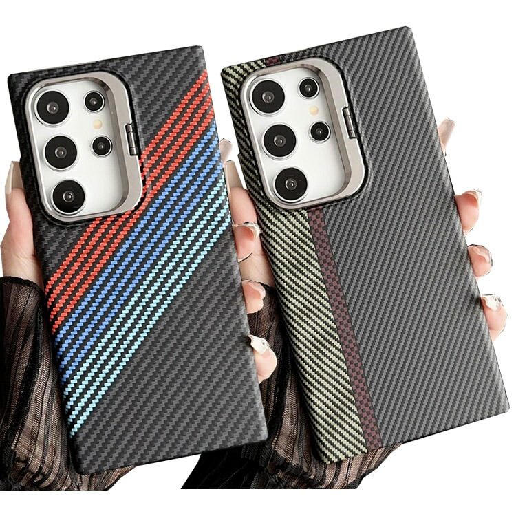 Galaxy S25 �P�[�X �ϏՌ� S25+ S25 Ultra �J�o�[ �V���v�� �J�[�{���� �w�ʃP�[�X Samsung �T���X�� �M�����N�V�[ S25/S25 �v���X/S25 �E���g��