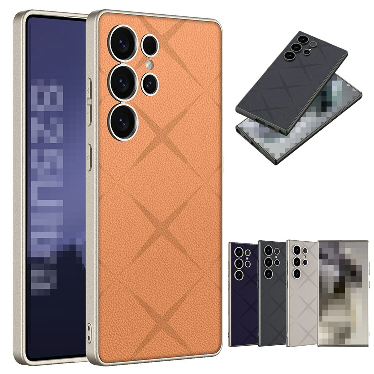 Galaxy S25 �P�[�X �J�o�[ PU���U�[�v���X�`�b�N �w��PU���U�[�P�[�X �V���v�� �A���h���C�h S25+/S25 Ultra Samsung �T���X�� �M�����N�V�[ S25/S25