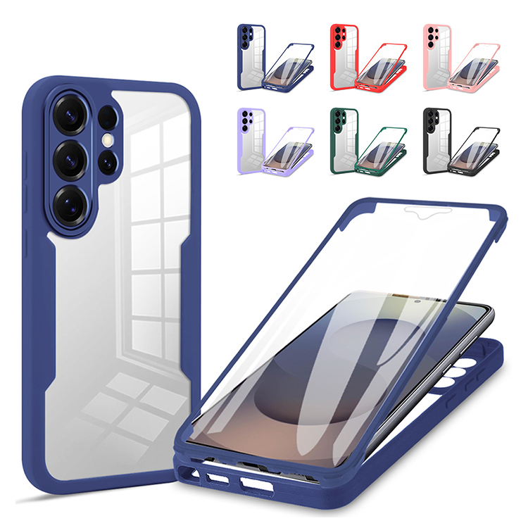 Galaxy S26 �N���A�P�[�X S26+/S26 Ultra �J�o�[ �ϏՌ� �J�o�[ �N���A �w�ʓ��� ���� �O��ی� �t���J�o�[ ���� ������ ���킢�� �V���v�� Samsung