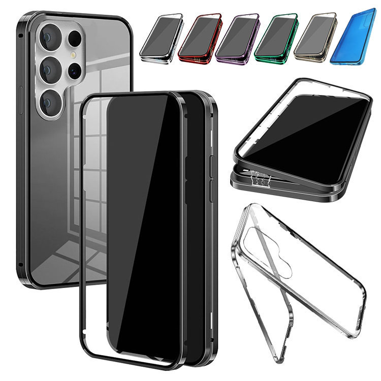 Galaxy S26 ケース S26+ / Ultra アルミ バンパー カバー 前後強化