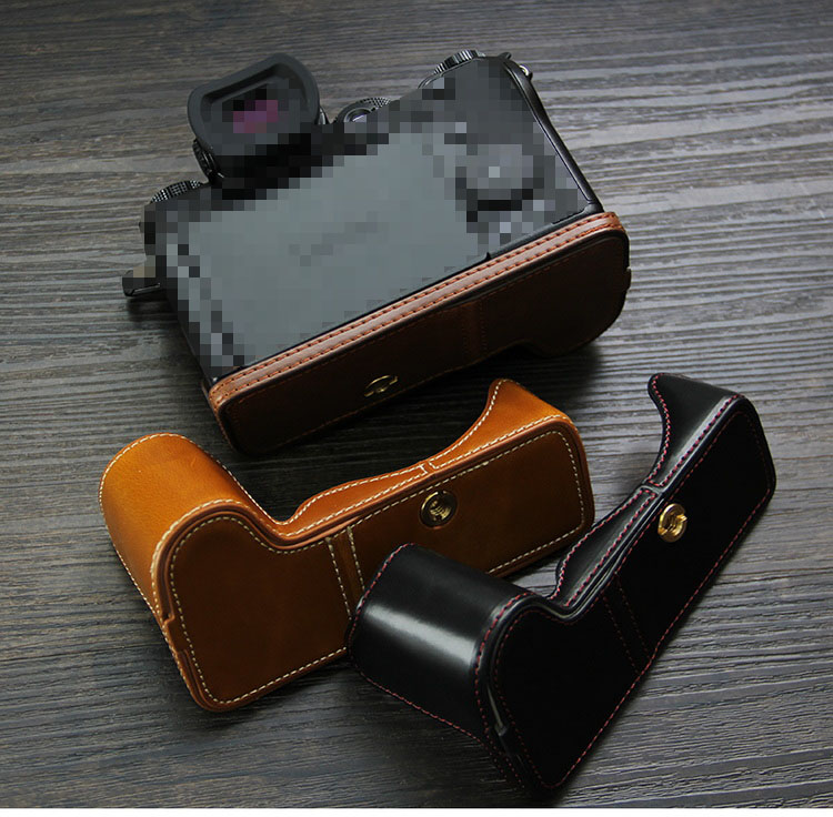 Panasonic (パナソニック) LUMIX DC-S5M2 ケース PUレザーハーフ Panasonic (パナソニック) LUMIX DC-S5M2 ケース PUレザーハーフ