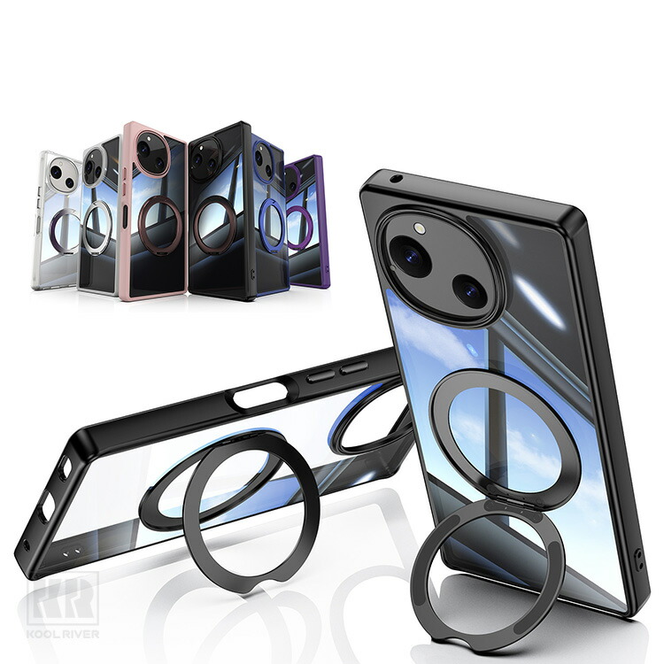 AQUOS R11 �P�[�X �N���A �ϏՌ� �J�o�[ ���b�L �w�� ����  ��̌^�����O�t�� �X�^���h�@�\ �}�O�l�b�g���ԍڃz���_�[�Ή� �V���v�� ������ SHARP �V���[�v