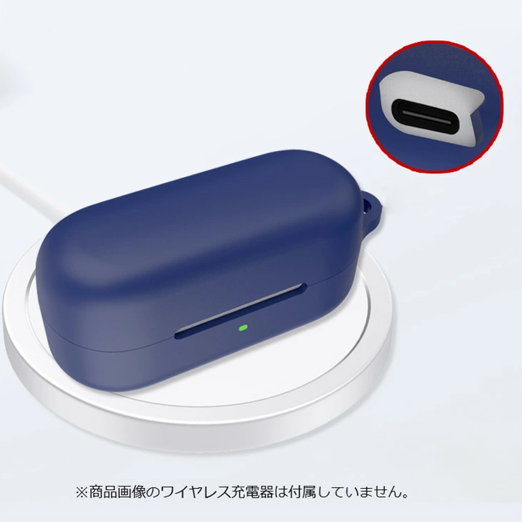 Sony WF-C510 ケース シリコン ソフトケース ストラップ付き シンプル