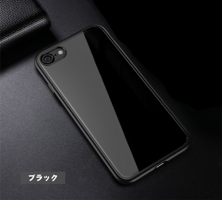 iPhone SE 第3世代/第2世代 ケース カバー 側面 TPU 背面プラスチック