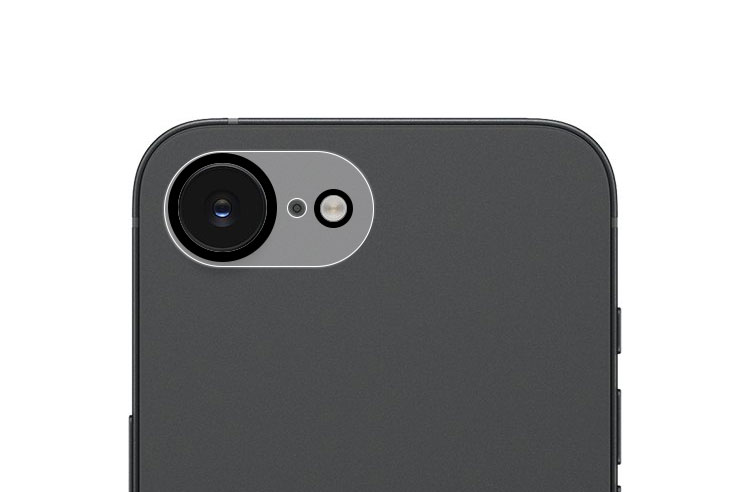 iPhone16e カメラレンズ ガラスフィルム カメラカバー 2枚入り カメラ