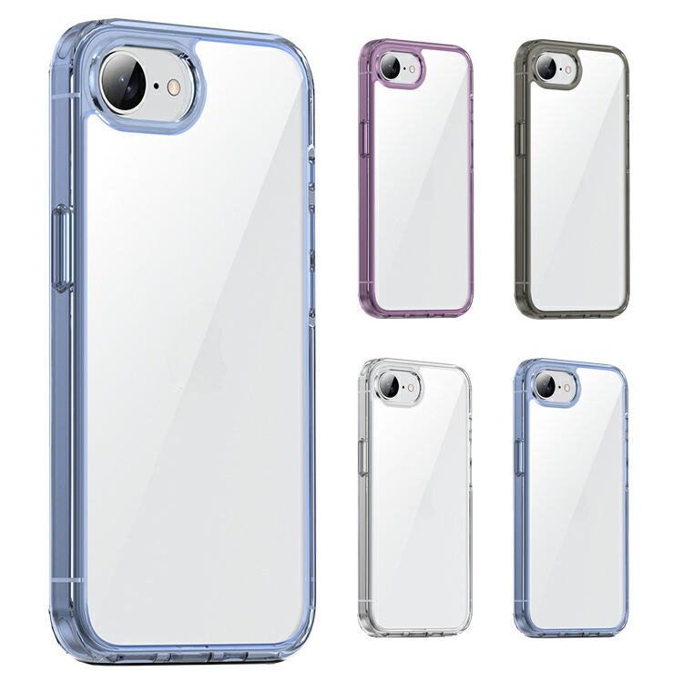 iPhone16e ホワイト　128GB SIMフリー　クリアケース iPhone16e クリアケース カバー シンプル クリア 透明 耐衝撃