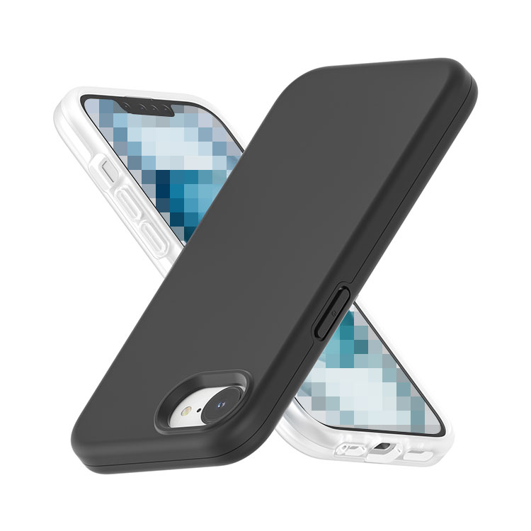 iPhone17e / iPhone16e  �P�[�X  �ϏՌ�  �N���A �J�o�[ TPU+�|���J�[�{�l�[�g ������  Apple �A�b�v�� �A�C�t�H�� 17e / 16e  �������� �������