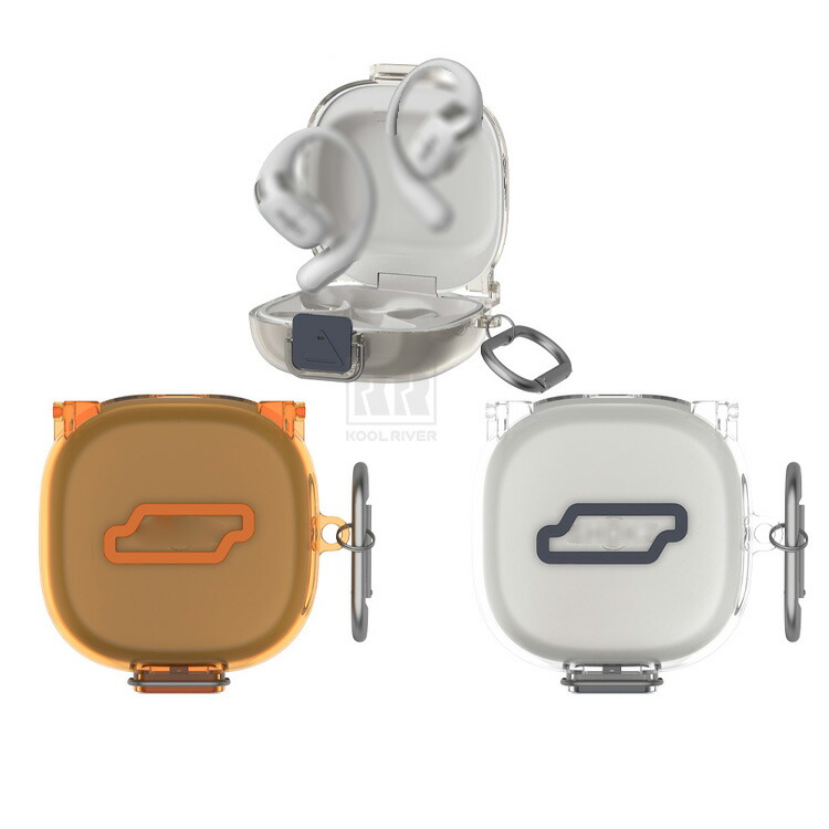 Shokz OpenFit 2+ �N���A�P�[�X OpenFit2+ ���� TPU �V���v�� �J���r�i�t�� �ی�J�o�[ �I�[�v���t�B�b�g2+ T921  �������� ������� �J�o�[ ���h�~ �P�[�X