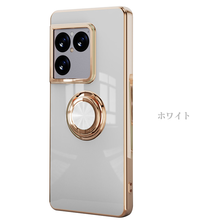 Xperia 1 VIII対応 ケース XQ-GE54/XQ-GE74 カバー メッキ TPU 一体型