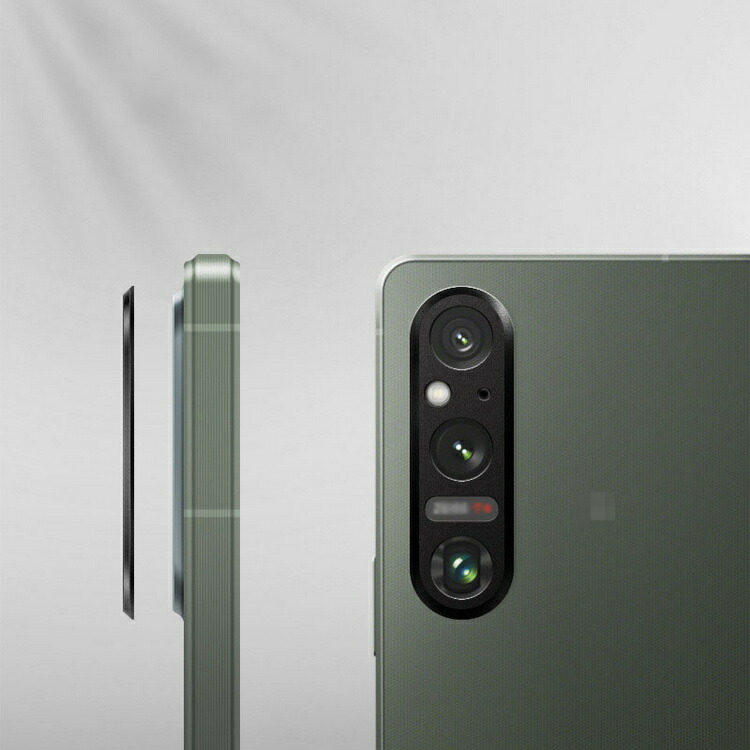 Sony Xperia 1 V カメラ保護 メタルカバー レンズカバー ソニー エクスぺリア1 V SOG10 SO-51D レンズ プロテクター ベゼル｜keitaicase｜03