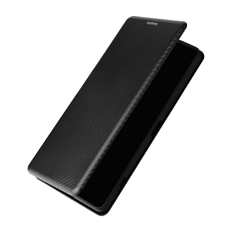 Sony Xperia 1 V ケース カバー 手帳型 スタンド機能 カード収納 PUレザー カーボン調 ソニー エクスぺリア1 V 手帳型レザーケース アンドロイド おすすめ｜keitaicase｜03