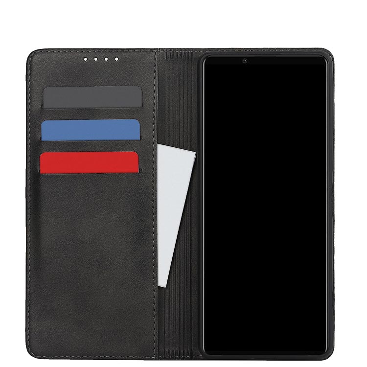 Sony Xperia 1 V ケース Xperia 10 V カバー 手帳型 スタンド機能 カード収納 PUレザー ソニー エクスぺリア1/10 V 手帳型レザーケース アンドロイド｜keitaicase｜04