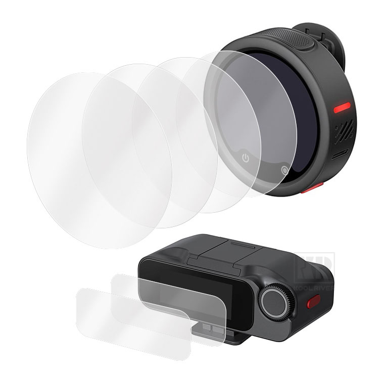 Insta360 Mic Pro ���M�@ / ��M�@ �K���X�t�B���� �����K���X/TPU ���� 2�Z�b�g ���v6���� �t���ی�t�B���� �t���ی�v���e�N�^�[/�K���X �t�B����