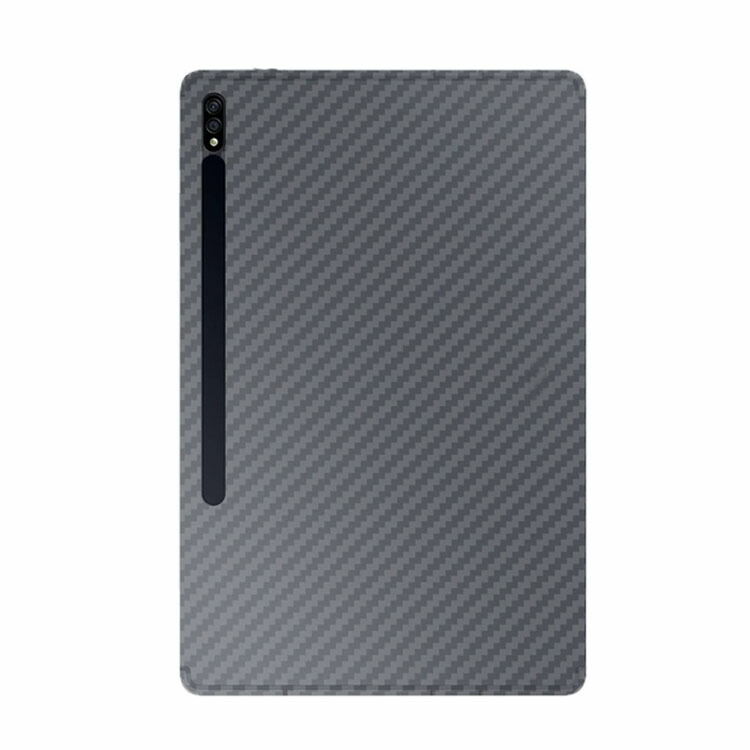 Samsung Galaxy Tab S8 Ultra バックフィルム 14.6インチ 背面保護フィルム カーボン調 PET 半透明ソフトフィルム ギャラクシー タブ S8 ウルトラ｜keitaicase｜02