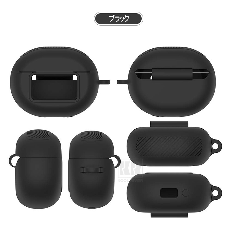 TOZO NC20対応 ケース NC20 Pro シリコン シンプル カラビナ付き 保護