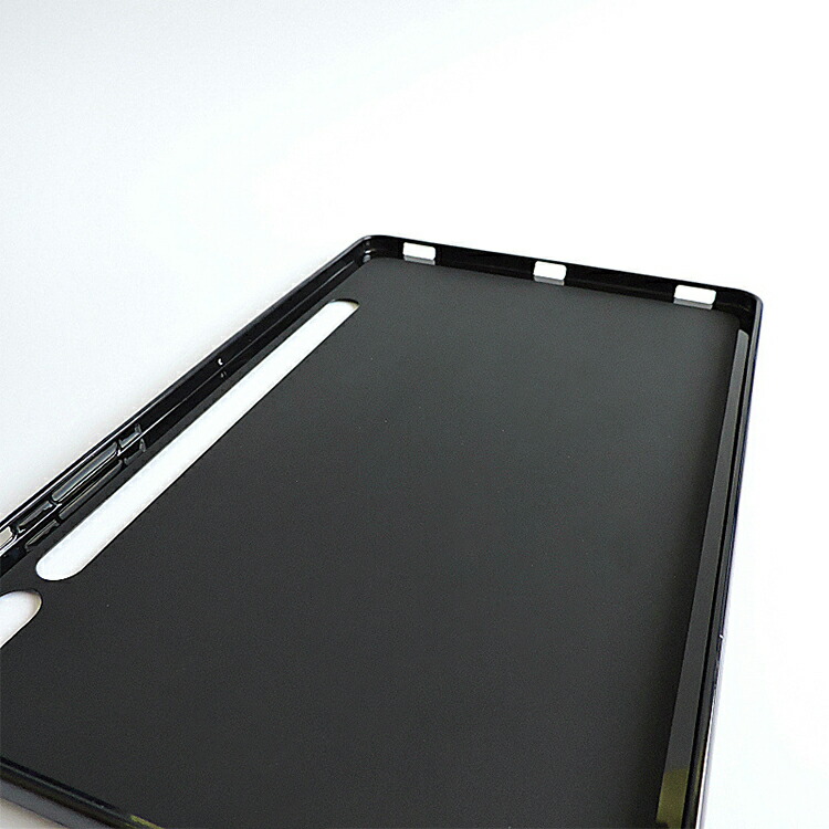 Samsung Galaxy Tab S9 Ultra クリアケース 14.6インチ カバー 半透明 TPU ソフトカバー ペン収納 衝撃吸収 保護ケース サムスン ギャラクシー タブS9｜keitaicase｜06