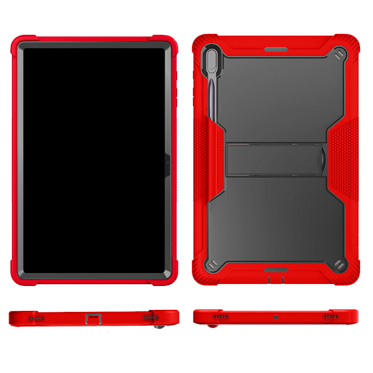 Samsung Galaxy Tab S9 Ultra ケース 14.6インチ 耐衝撃 カバー TPU +プラスチック スタンド機能 ペン収納 角 保護 コーナーバンパー 衝撃吸収 保護ケース｜keitaicase｜02
