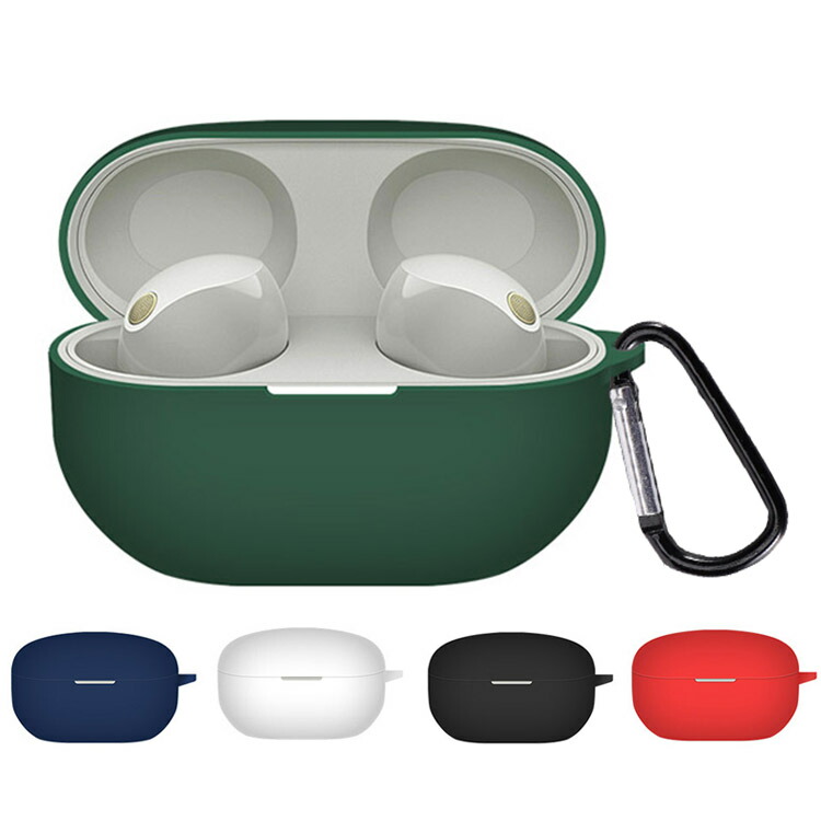 SONY WF-1000XM5 �P�[�X �[�d���t�� �ی�V���R���P�[�X �J���r�i�t�� �J�o�[ �V���v�� ������� �������� ���h�~ �\�t�g�P�[�X �ی�P�[�X ���킢��