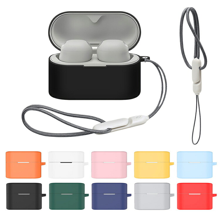 WF-1000XM6 �P�[�X �J�o�[ �V���R�� �V���v�� �X�g���b�v�t�� �ی�J�o�[ ���C�����X�C���z�� �������� ������� �J�o�[ ���h�~ �P�[�X Sony �\�j�[